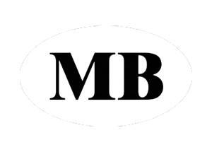 Logotipo da plasticos MB cliente da Agência publicidade e design Raízes